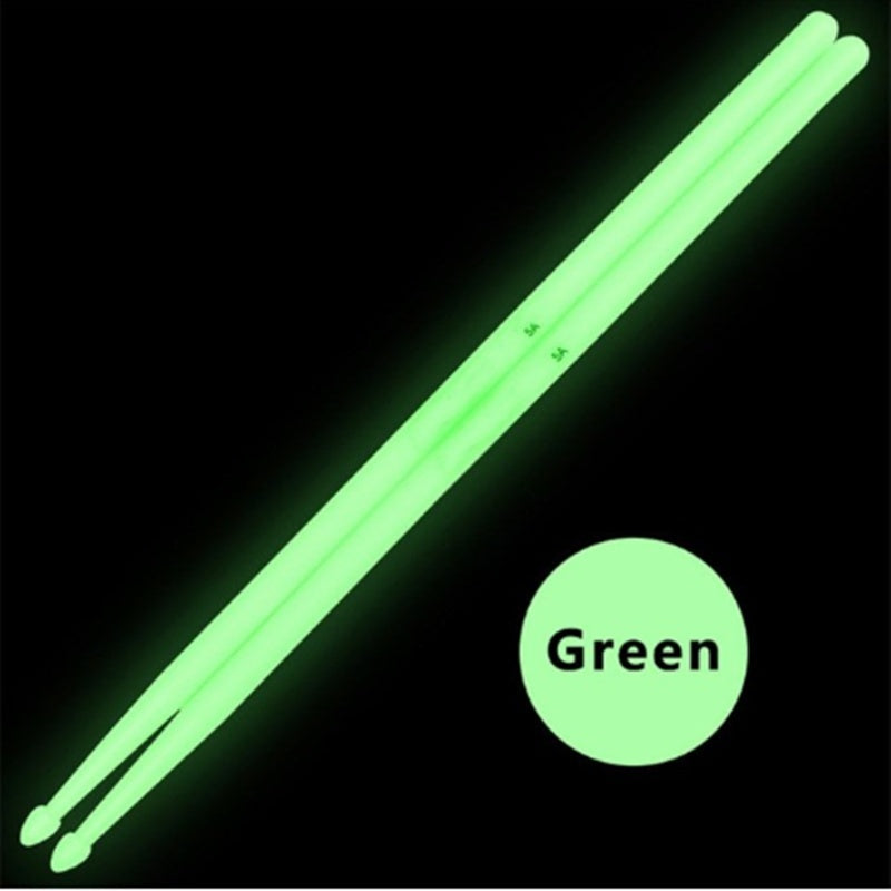 "Leuchtende Premium Schlagzeugstöcke - Perfekte Balance, Langlebige Fluoreszenz, Anti-Korrosion, Ideal für Drummer"