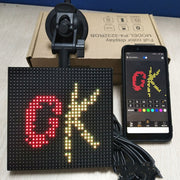 "Vollfarben Bluetooth Emoticon Auto LED-Anzeige - Scharfe Darstellung und Einfache Steuerung für Wirkungsvolle Kommunikation"