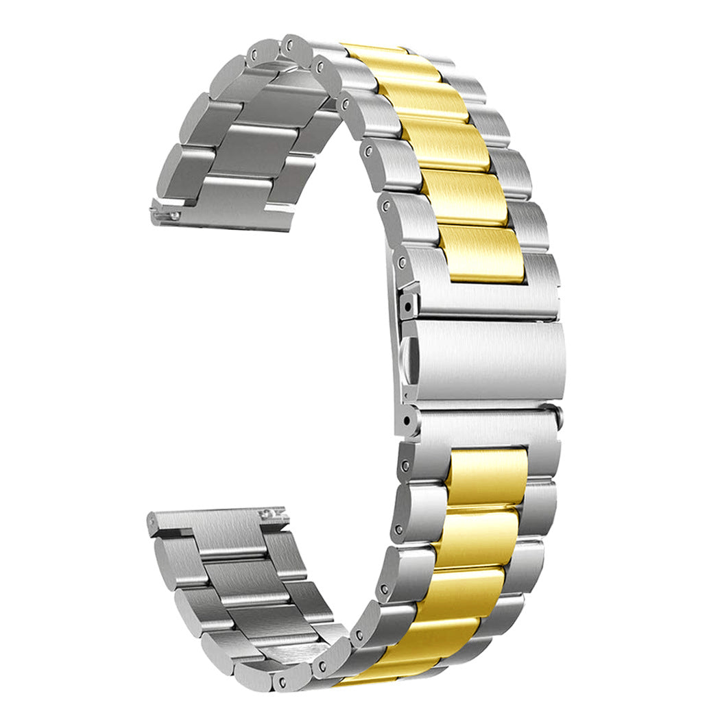 "Edelstahl Armband Drei-Perlen-Design für Samsung Gear S2 und Gear Sport - 304 Edelstahl in Verschiedenen Farben"