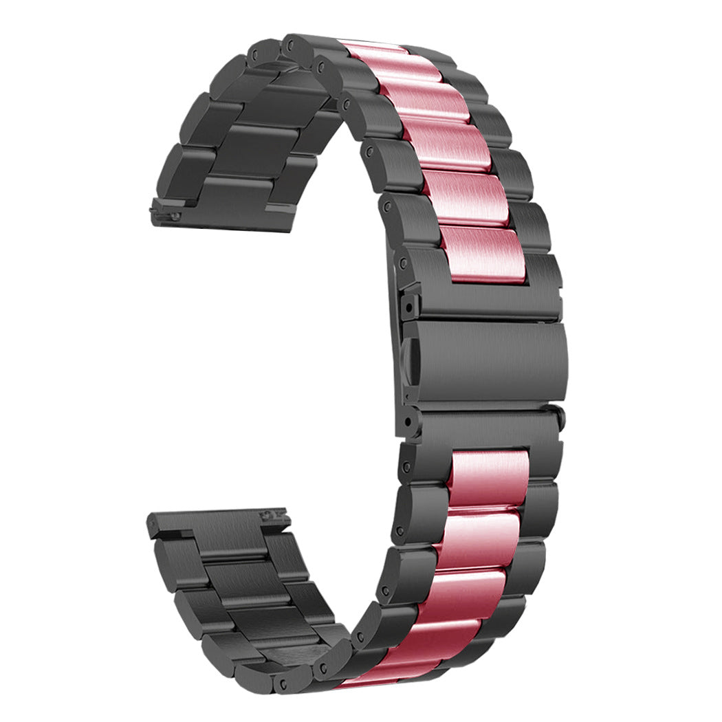 "Edelstahl Armband Drei-Perlen-Design für Samsung Gear S2 und Gear Sport - 304 Edelstahl in Verschiedenen Farben"