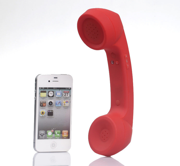 "Retro Bluetooth Mikrofon-Headset mit 12-Stunden-Gesprächszeit und 10m Reichweite, ABS Material"