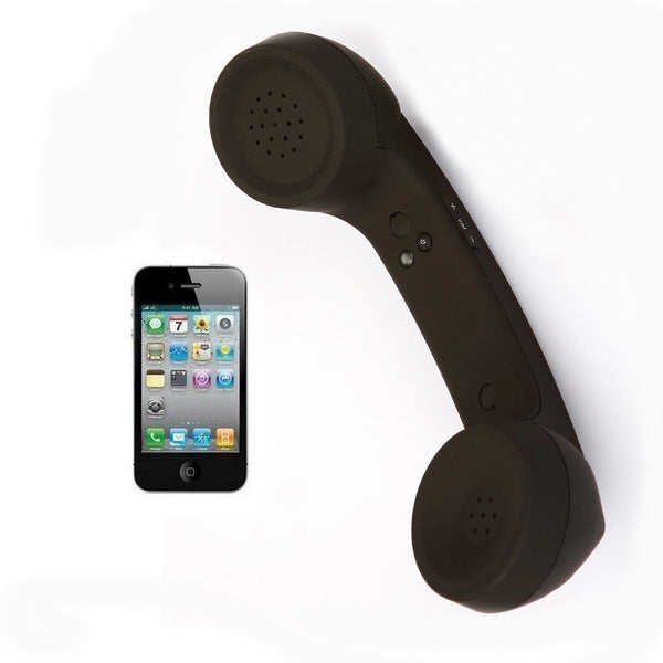 "Retro Bluetooth Mikrofon-Headset mit 12-Stunden-Gesprächszeit und 10m Reichweite, ABS Material"