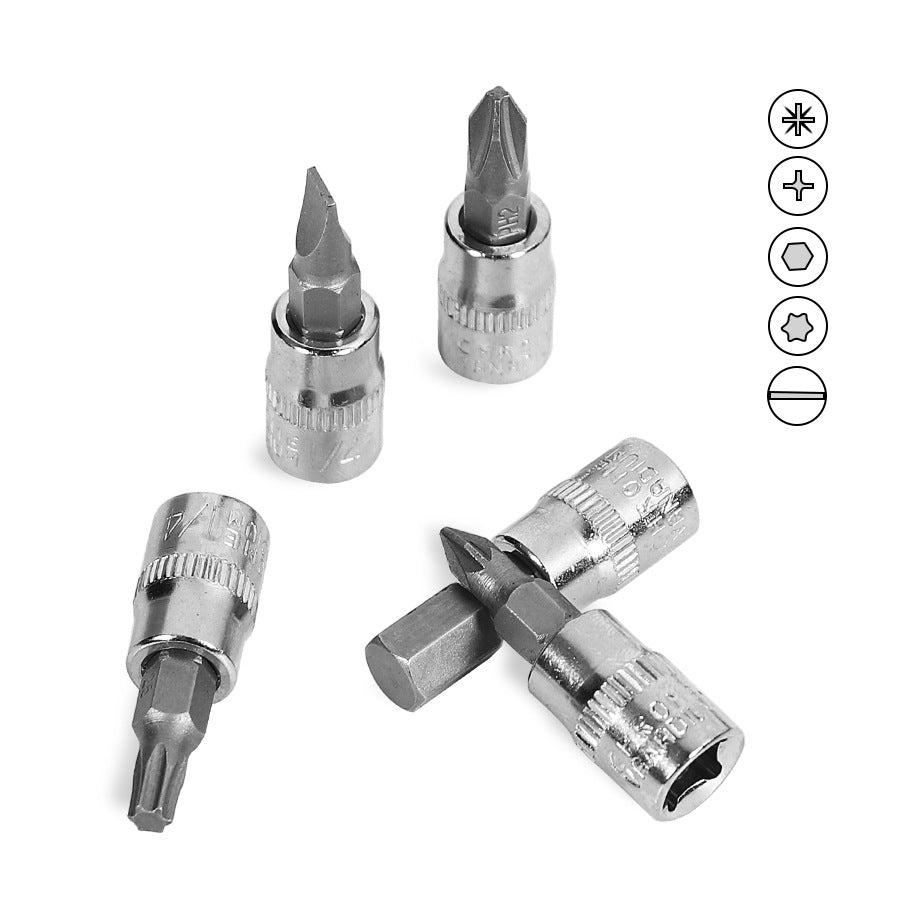 "46-teiliges Autoreparatur-Set: Hochwertiger Ratschen-Drehmomentschlüssel, Steckschlüsselsatz & Werkzeugkombination - ideal für Mechanik & Autoinstandsetzung"