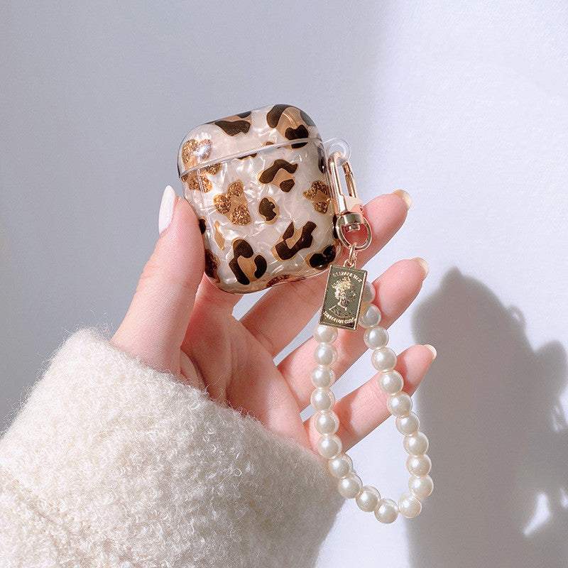 "Kompatibel mit Apple, Gelbes Leopardenmuster AirPods Pro Hülle - Weiche Schutzhülle für Kopfhörer, Verschiedene Stile und Verzierungen Verfügbar"