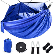 "Ultimative Outdoor-Camping-Hängematte mit Moskitonetz - Robustes 210T Nylon, 200kg Belastbarkeit, Leicht & Tragbar für Reisen und Abenteuer"
