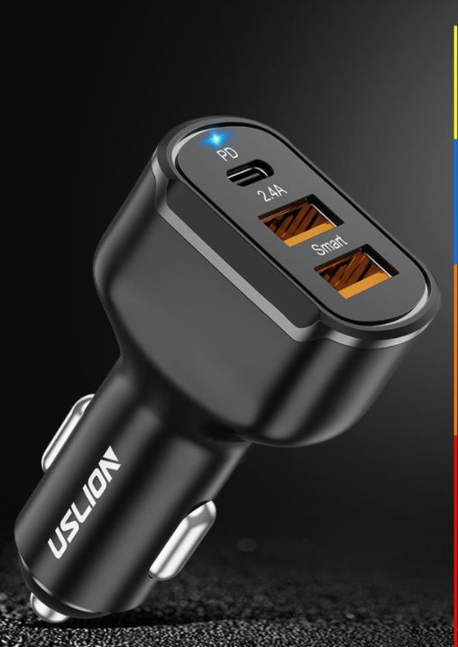 "Schnellladegerät fürs Auto - Mobiles Handy-Ladegerät mit USB-Anschluss, 3000 mA Ausgangsleistung"