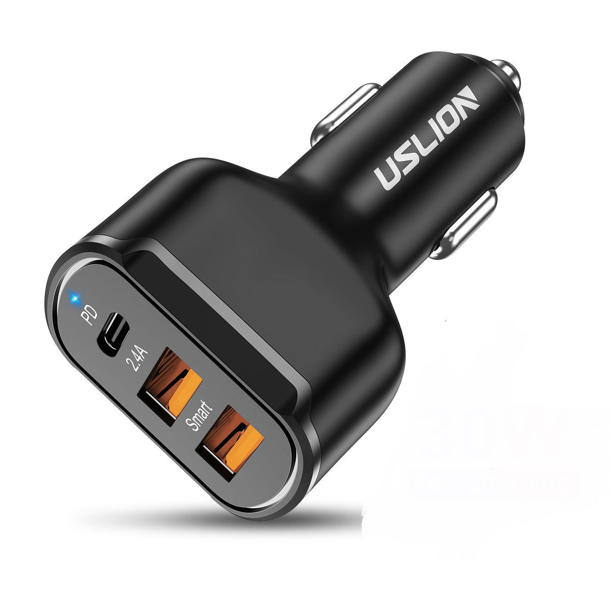 "Schnellladegerät fürs Auto - Mobiles Handy-Ladegerät mit USB-Anschluss, 3000 mA Ausgangsleistung"