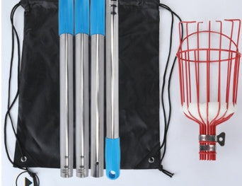 Detachable Stainless Steel Rod Fruit Picking Tool  Garden Tool