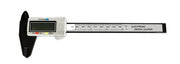 "Digitaler Tiefenmessschieber mit Elektronischer Anzeige, 150mm Messbereich, Hochpräzises Edelstahl-Mikrometer, Kohlefaser-Kaliber - Inklusive LCD-Display und Verpackung"