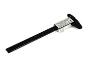 "Digitaler Tiefenmessschieber mit Elektronischer Anzeige, 150mm Messbereich, Hochpräzises Edelstahl-Mikrometer, Kohlefaser-Kaliber - Inklusive LCD-Display und Verpackung"