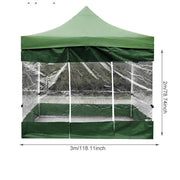 "Vielseitiges Faltzelt mit Wraparound-Design, Wasserdicht, Winddicht und Stabil - Ideal für Outdoor-Abenteuer und Camping"