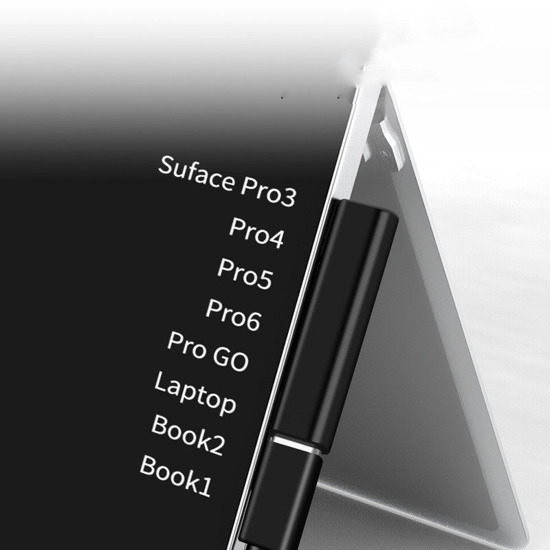 "Universeller One Core Surface Notebook-Ladeadapter, Type-C zu Microsoft Magnetanschluss, 15V kompatibel mit 12V-Geräten, 3A"