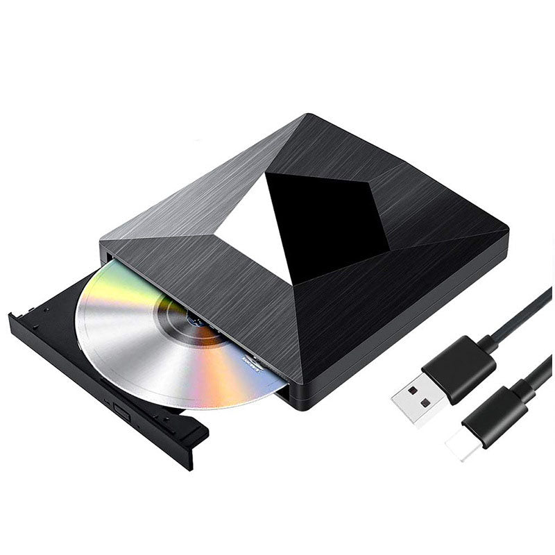 "Externer DVD-Brenner mit USB 3.0, Mobil und Platzsparend, Zuverlässiges Brennen mit Hoher Geschwindigkeit"