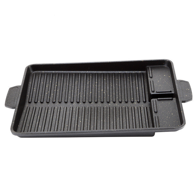 "Vielseitige Tragbare Outdoor-Grillplatte - Perfekt für 3-5 Personen, Geeignet für Alle Kochmethoden"