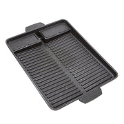 "Vielseitige Tragbare Outdoor-Grillplatte - Perfekt für 3-5 Personen, Geeignet für Alle Kochmethoden"