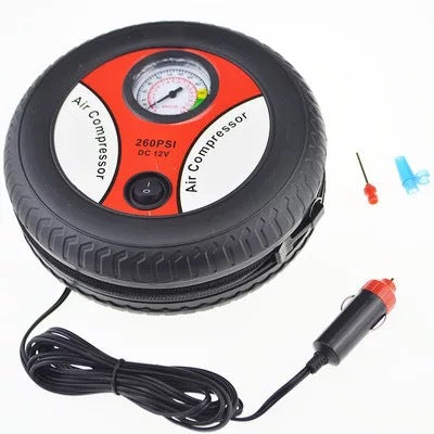 "Hochwertiger Auto-Luftpumpe, Tragbarer Elektrischer Reifen-Inflator, ABS Kunststoff, 1000A, 880W, Inklusive Zubehör"