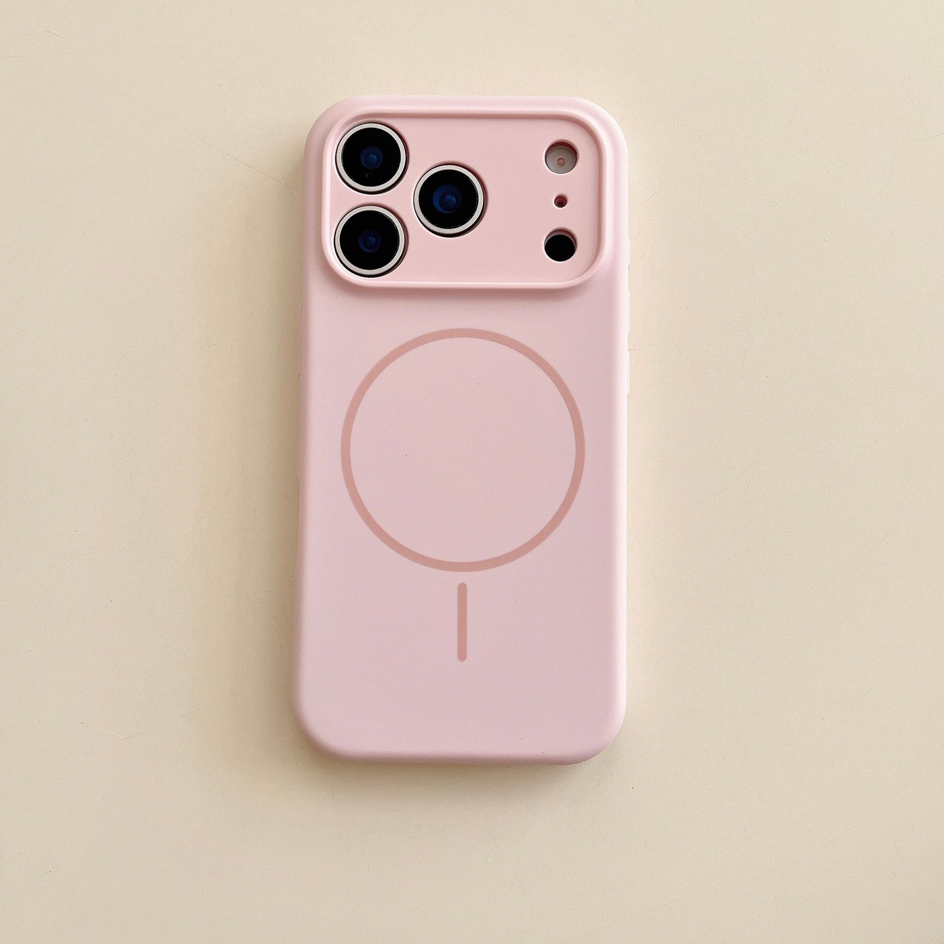"Präzisionsgeschnittene Vollabdeckung Silikon Handyhülle mit Magnetverschluss - Stoßfest, Kratzfest für iPhone 17 Modelle"