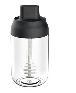 "Hochwertiges Airo Gewürzglas 250ml mit Löffel und Deckel - Premium Küchenhelfer in Schwarz, Blau und Schwarz"