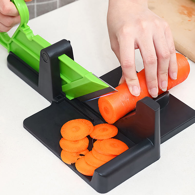 "Multifunktionale Gemüseschneidemaschine - Rostfreier Stahl, Modernes Design - Ideal für Karotten und Kartoffeln, Küchenzubehör"