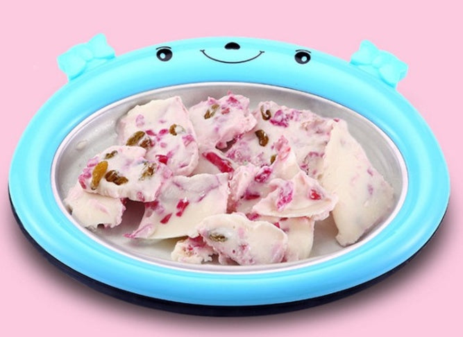 "Leckere Gesunde Eiscreme zu Hause - Manuelle Joghurt-Frittiermaschine, Kinderfreundliches Material, Kein Strom benötigt"