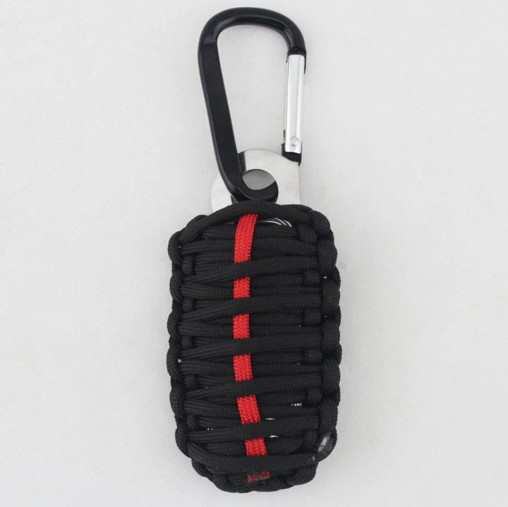 "EDC.1991 Outdoor Survival Kit: 15-in-1 Karabiner Set für Camping, Klettern & Radfahren - Kompakt und Stilvoll"