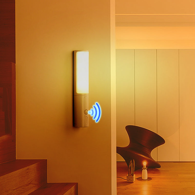 "Neuartige Smarte LED-Nachtlicht mit Bewegungssensor und Körpererkennung - Ideal für Zuhause, Küche, Schlafzimmer und Schrank"
