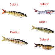 "Premium Hecht & Karpfen Angelköder - Robuste, Mehrteilige Hardbaits für Verbesserte Wurfweiten & Fischfang-Erfolg"