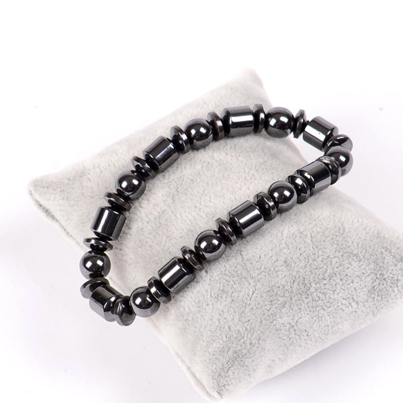 "Gesundheitsförderndes Magnetarmband zur Gewichtsreduktion und Schmerzlinderung mit Pentagramm-Stein - Elegantes Schmuckstück für Männer und Frauen"