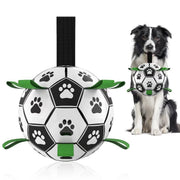 "Interaktives Fußballspielzeug für Hunde, Aufblasbarer Trainingsball, Sicher & Langlebig, Ideal für Große Hunde und Border Collies"