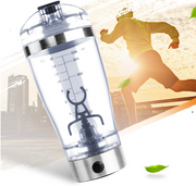 "Elektrischer Eiweiß-Shake-Mixer USB, Tragbarer Milch-Kaffee-Blender, Fitness-Sportflasche 600ml, Leicht zu Reinigen, Perfekt für Unterwegs"