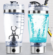 "Elektrischer Eiweiß-Shake-Mixer USB, Tragbarer Milch-Kaffee-Blender, Fitness-Sportflasche 600ml, Leicht zu Reinigen, Perfekt für Unterwegs"
