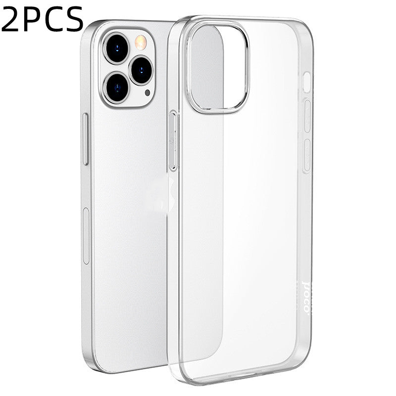 "Hochreines Transparentes TPU-Handyhülle, 0.8mm Dick, Kamera-Schutz, Optisches Muster, All-Inclusive-Design"