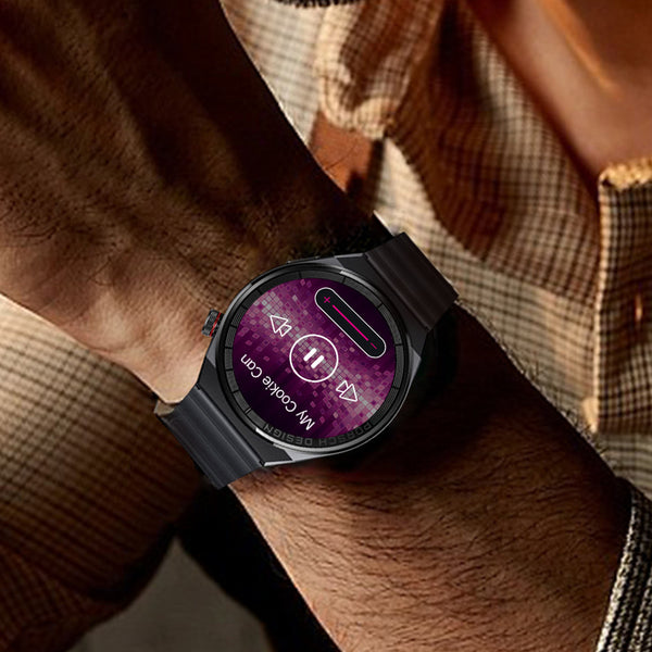 "Multifunktions-Smartwatch mit Offline-Zahlung und Bluetooth-Anruf, 1.39 Zoll Touchscreen, 32MB RAM, Silikonarmband - Verschiedene Farboptionen"