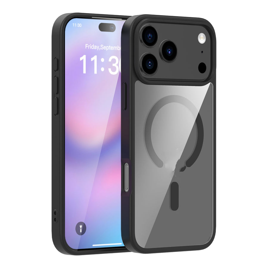 "Attraktive, Stossfeste Silikon Handyhülle, Transluzent & Magnetisch - Kompatibel mit iPhone 17 Modelle"