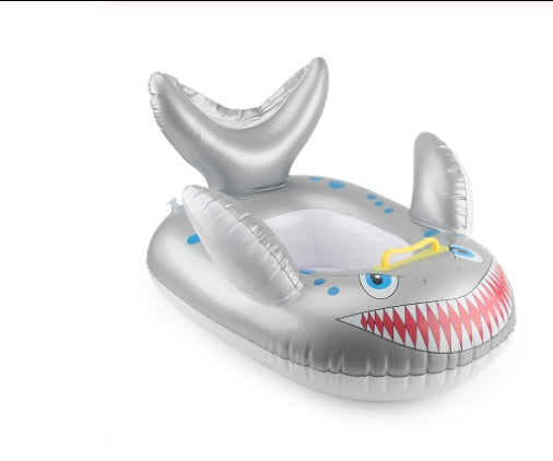 "Sicherer PVC Fisch Boot Schwimmsitz - Wasserspielzeug für Kinder von 3-5 Jahren"