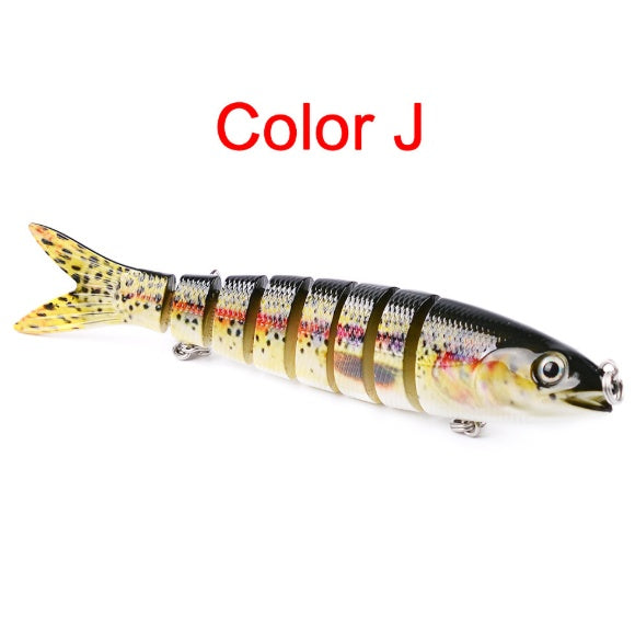 "Premium Hecht & Karpfen Angelköder - Robuste, Mehrteilige Hardbaits für Verbesserte Wurfweiten & Fischfang-Erfolg"