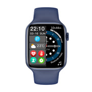"Modische Bluetooth Anruf Smartwatch mit Split-Screen & Passwortschutz - Wasserdicht in Blau, Schwarz, Roségold, Weiß"