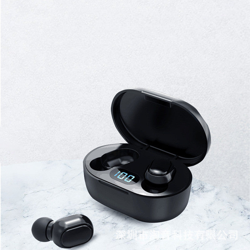 "E7S Mini TWS Echte Drahtlose Bluetooth In-Ear Kopfhörer mit Akkuanzeige und Musikunterstützung"
