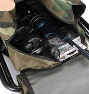 "Robuster Faltbarer Outdoor-Stuhl für Angeln und Wandern - Leicht, Tragbar, Komfortabel und Trendy im Camouflage-Look"