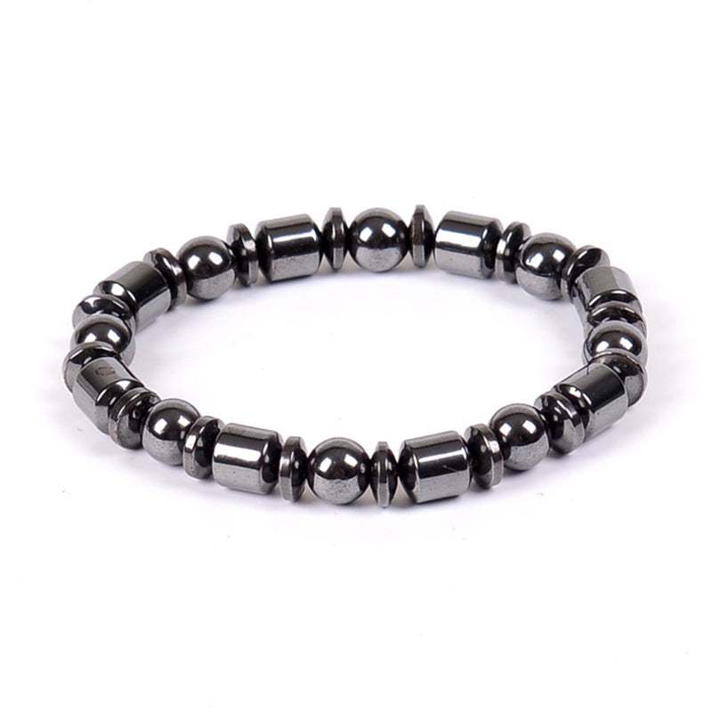 "Gesundheitsförderndes Magnetarmband zur Gewichtsreduktion und Schmerzlinderung mit Pentagramm-Stein - Elegantes Schmuckstück für Männer und Frauen"