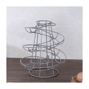Innovativer Spiraleierhalter aus Eisen