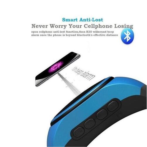 "Multifunktionale Smart Bluetooth Musik-Uhr mit Lautsprecher, FM Radio, Fernsteuerung und Anti-Verlust-Funktion"