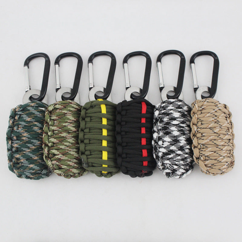"EDC.1991 Outdoor Survival Kit: 15-in-1 Karabiner Set für Camping, Klettern & Radfahren - Kompakt und Stilvoll"