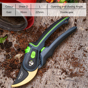 "Premium Garten-Schere: Ultra-scharfe Klingen, Ergonomischer Rutschfester Griff, Ideal für Obstzweige & Pflanzenpflege"