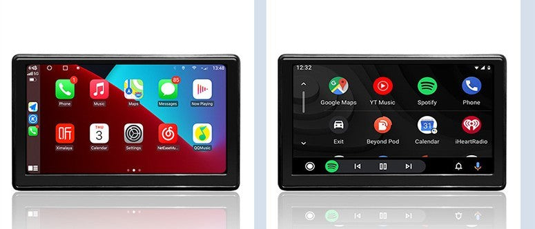 "7-Zoll IPS Auto Smart Screen: Kabellose CarPlay & Android Auto, Klare Navigation, Freihändige Bedienung - Modernes Cockpit Upgrade"
