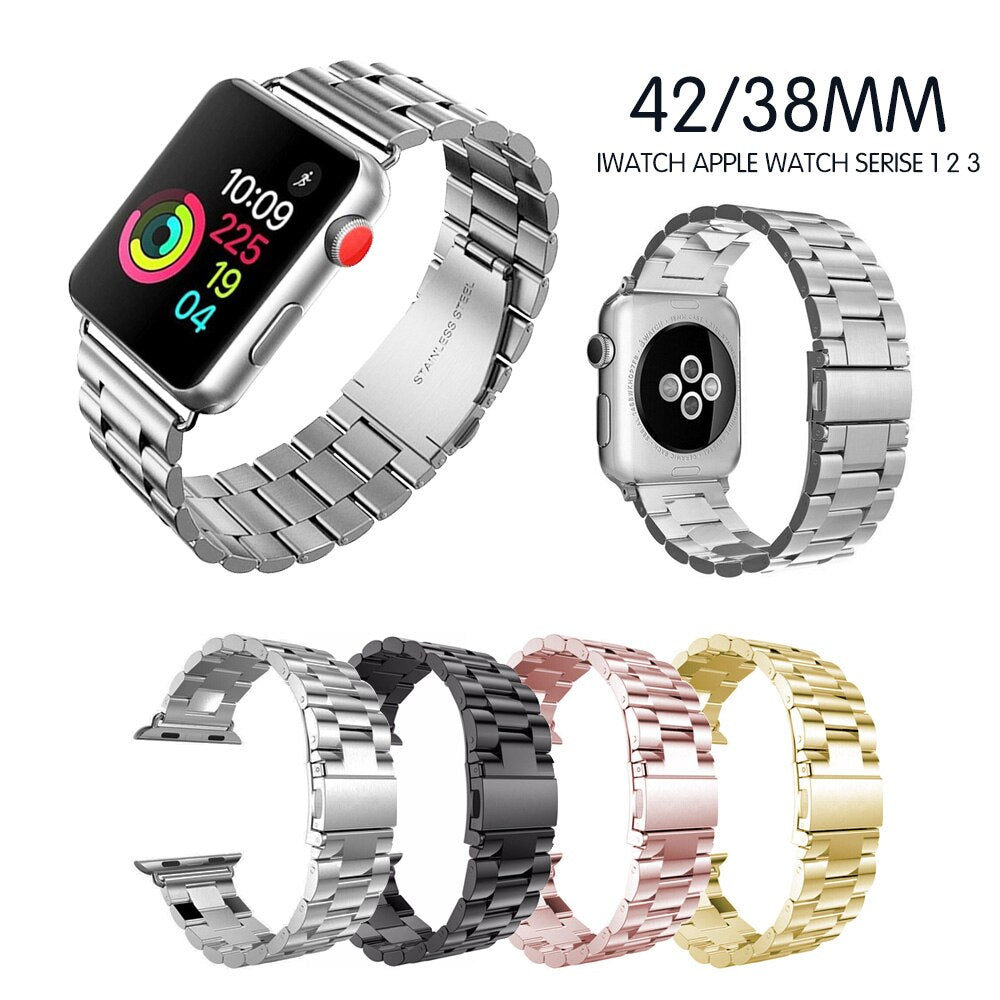 Elegantes Metallarmband für Apple Uhr