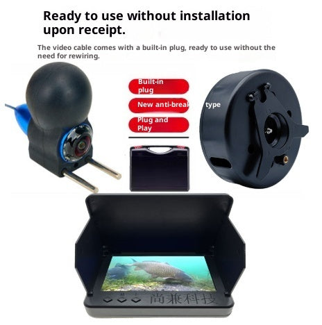 Fish Finder High-definition Underwater Camera 2024 New Model Visible Fishing Probe