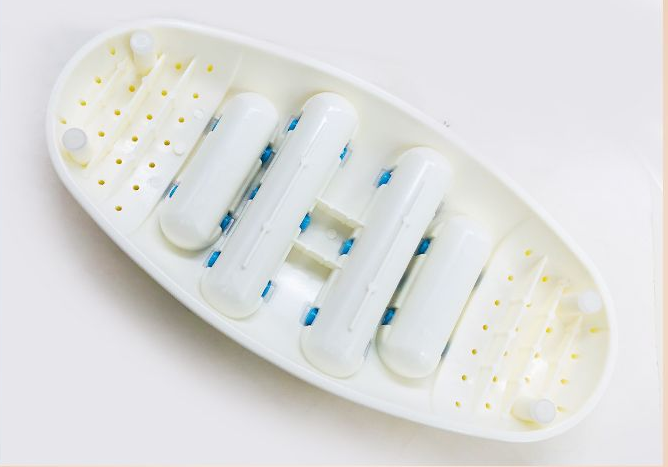 Fußakupressur-Massageroller zur Linderung von Plantarfasziitis, Fersenschmerzen und Fußgewölbeschmerzen, hilft bei Durchblutungsstörungen und Verspannungen