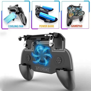 "3-in-1 Handy-Spiel Gamepad mit leisem Lüfter und integrierter Powerbank"