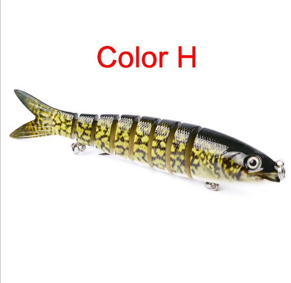 "Premium Hecht & Karpfen Angelköder - Robuste, Mehrteilige Hardbaits für Verbesserte Wurfweiten & Fischfang-Erfolg"